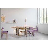 Rectangular Dining Table 220x90 Muted Peach