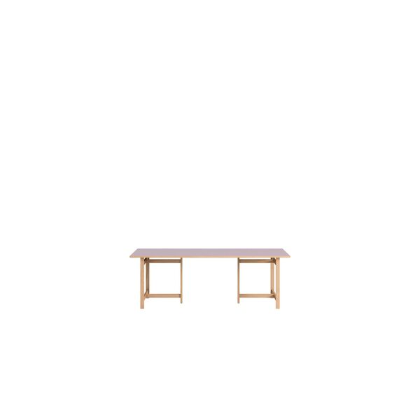 Rechthoekige Eettafel 220x90 Zacht Lila