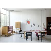 Rectangular Dining Table 220x90 Soft Lilac