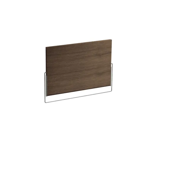 Utfällbart Skrivbord Rökt Ek