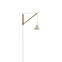 Vegglampe Eik/ Hvit