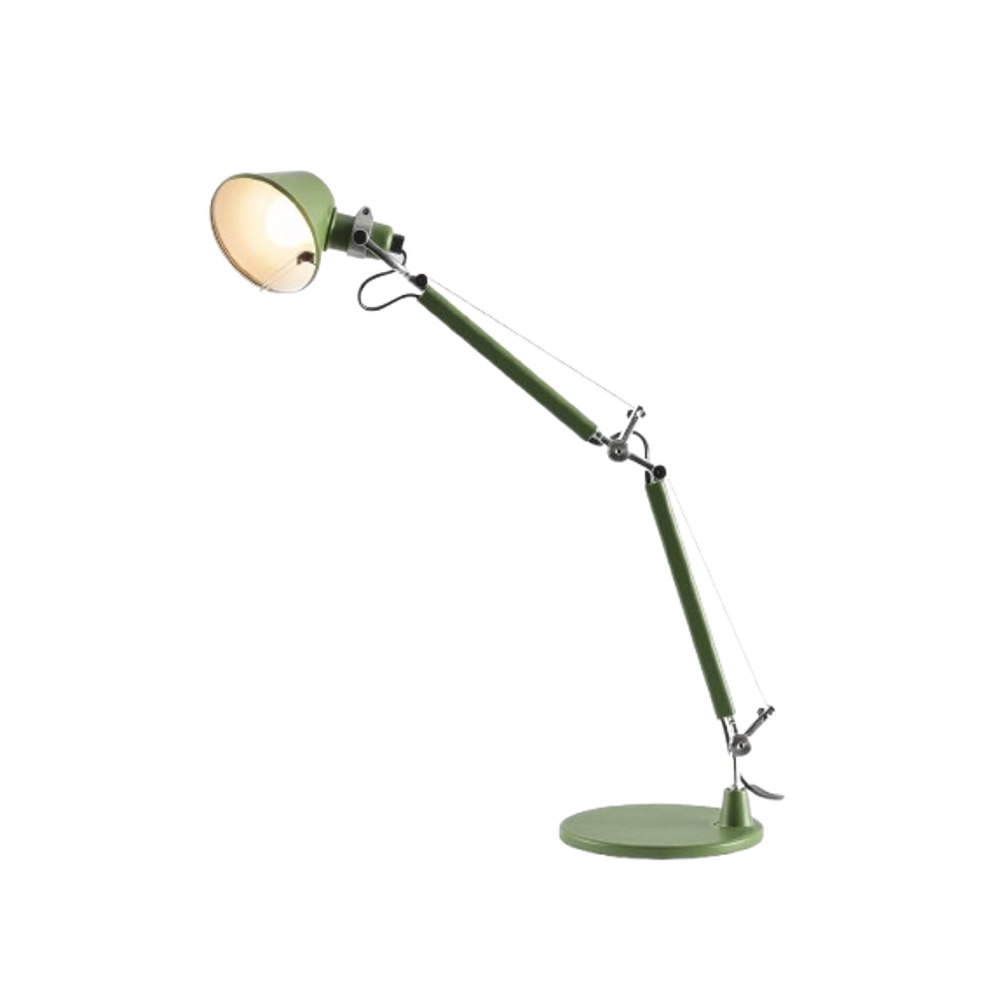 Tolomeo Micro Lampe à Poser Vert Mat