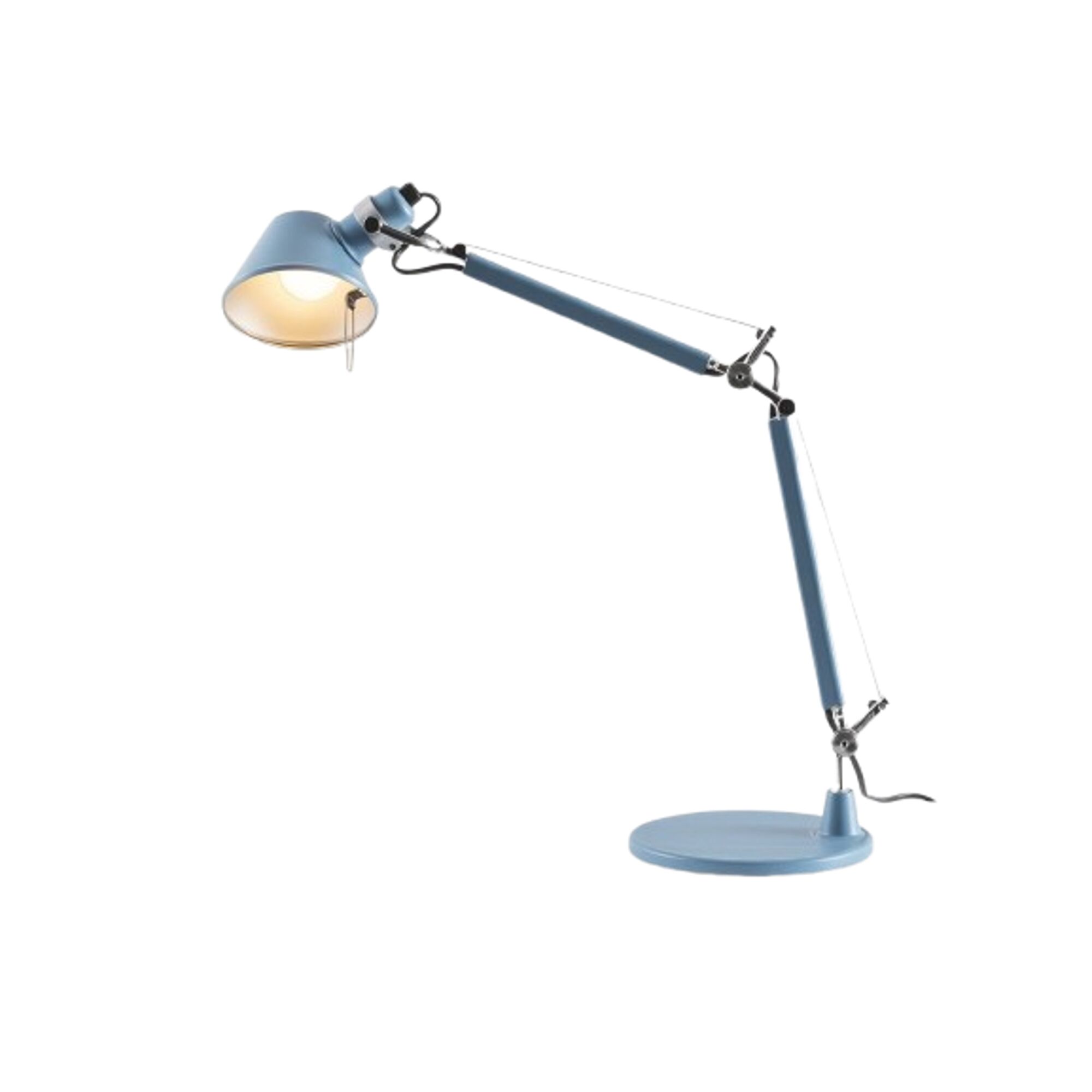 Tolomeo Micro Tischlampe Matt Hellblau