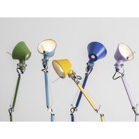 Tolomeo Micro Table Lamp Matt Light Blue