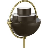 Multi-Lite Limited Edition Tragbare Lampe, Mokkabraun/ Messing