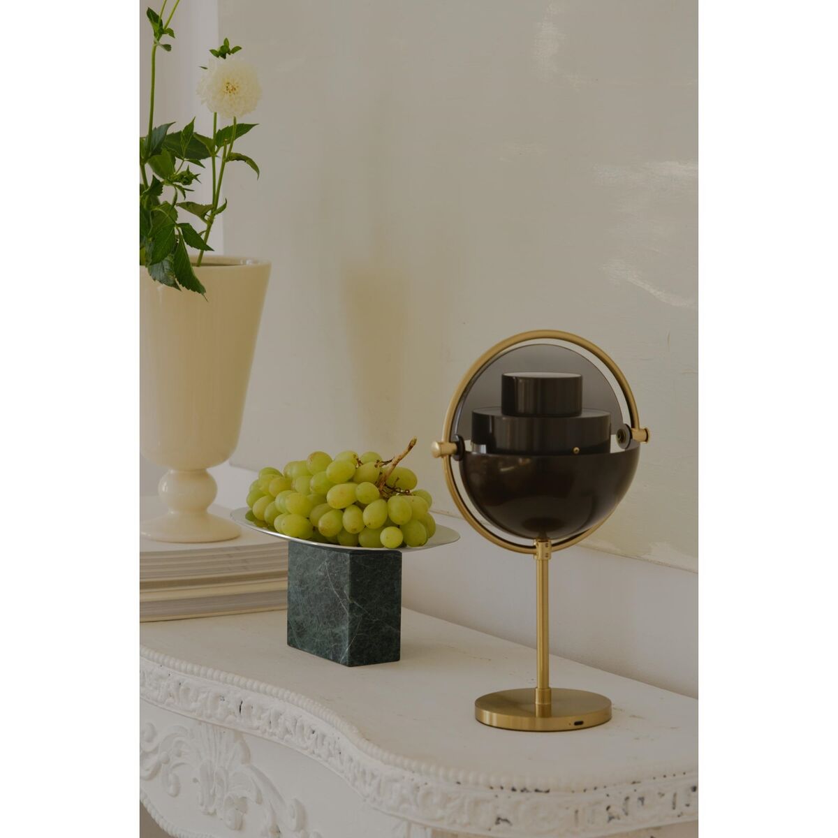 Multi-Lite Limited Edition Tragbare Lampe, Mokkabraun/ Messing