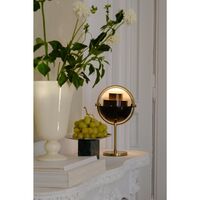 Multi-Lite Limited Edition Tragbare Lampe, Mokkabraun/ Messing