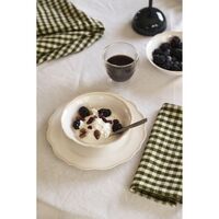 Fleur Bol 15 cm Set de 4 Blanc/Sable