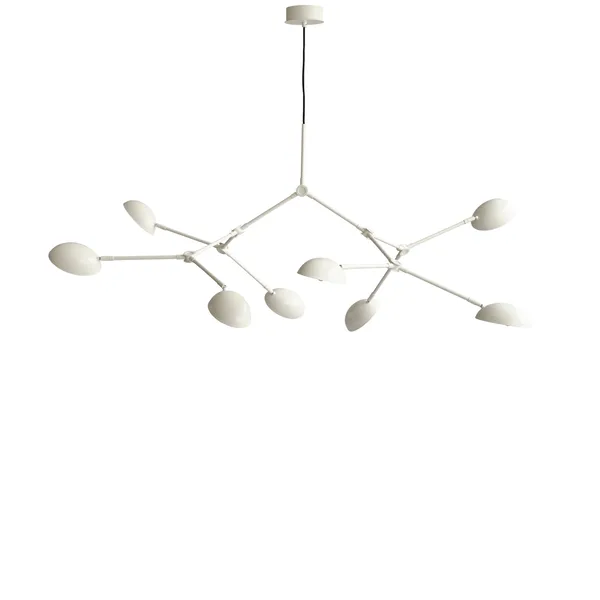 101 Kopenhagen Hanglamp met Druppelvorm, Wit