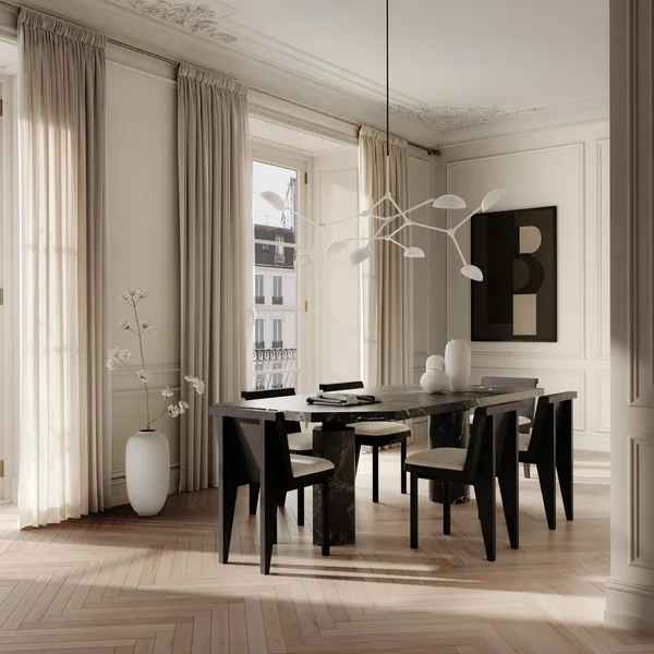 101 Kopenhagen Hanglamp met Druppelvorm, Wit