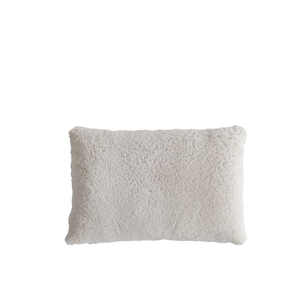 Coussin Rectangulaire Makara 11 Coquillage/Peau de Mouton