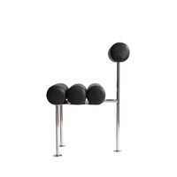 Hiro Dining Chair Aniline Leather/ Black