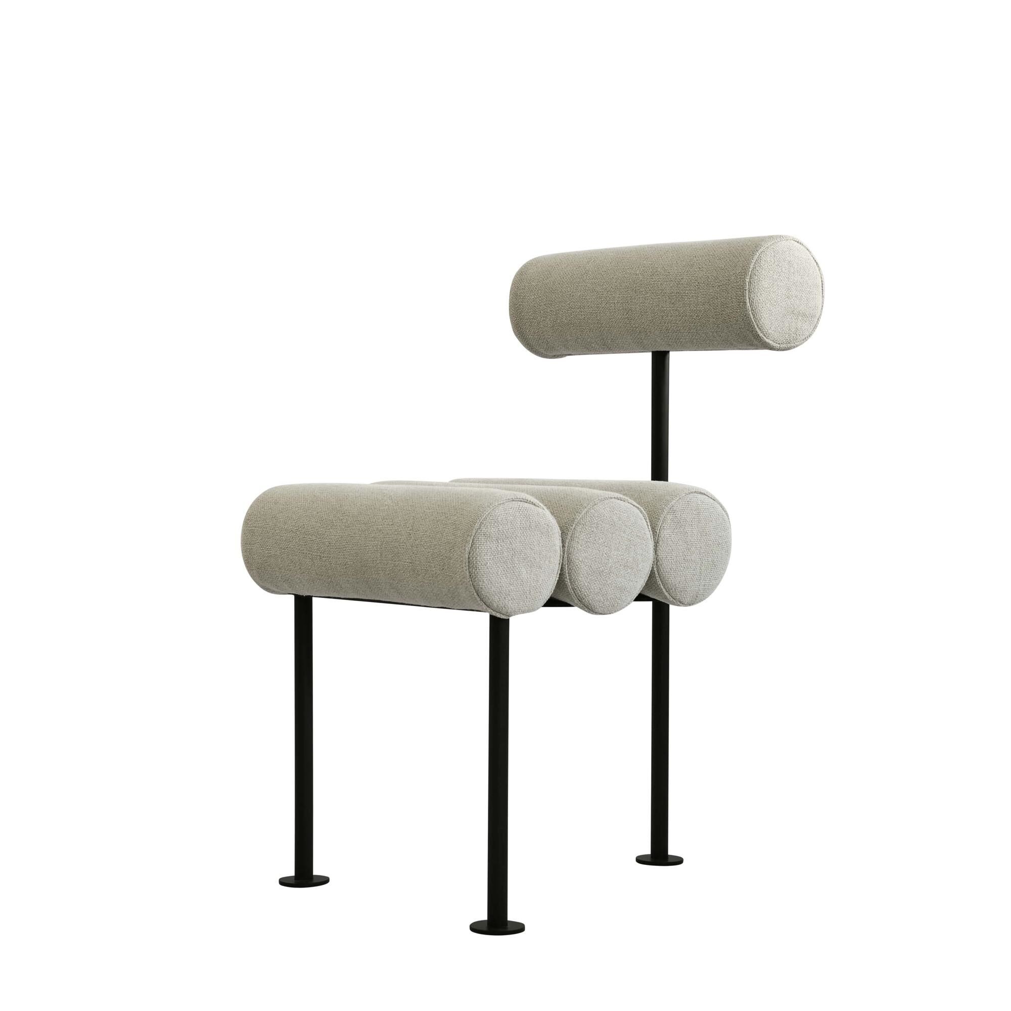 Hiro Spisestol Sort/ Sand