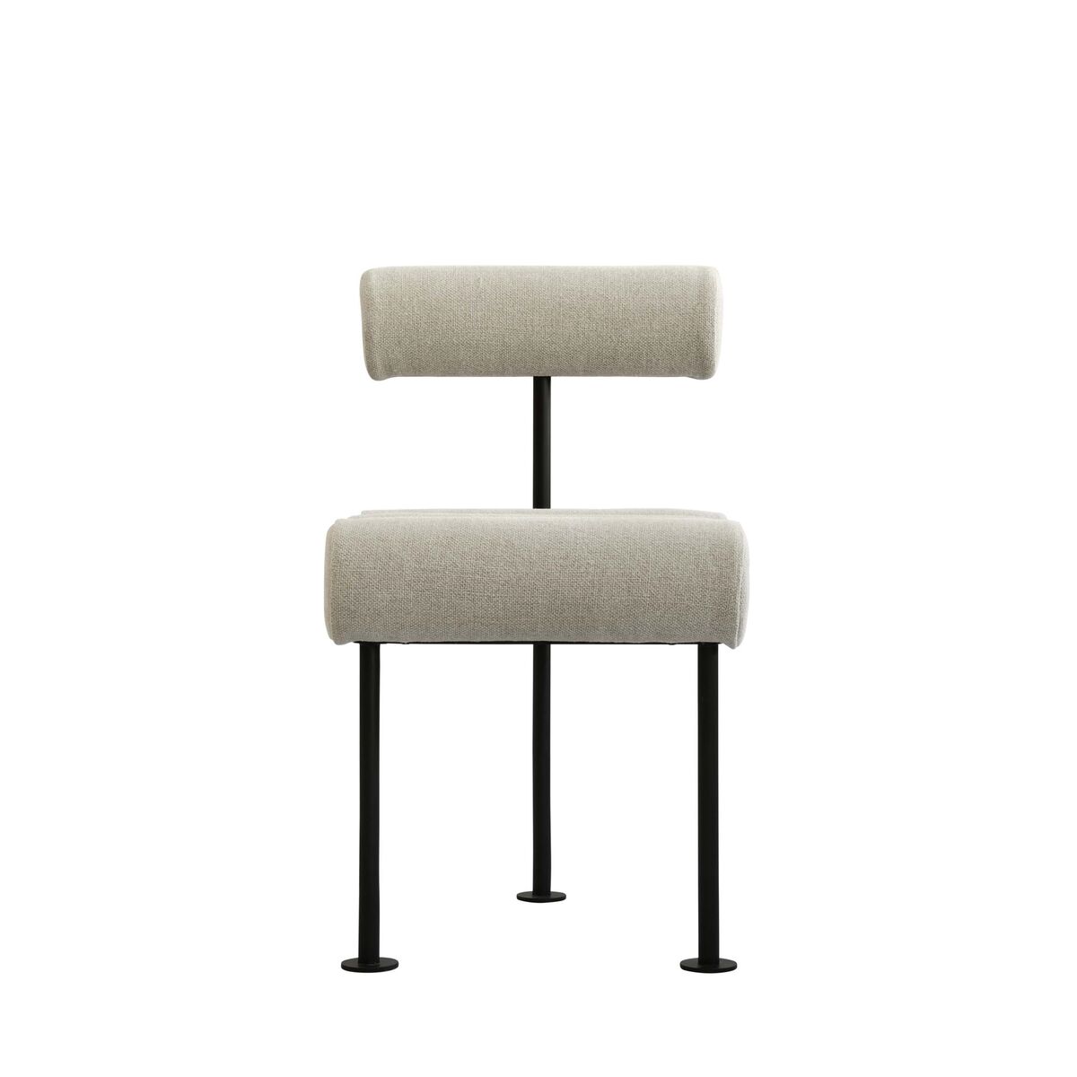 Hiro Dining Chair Black/ Sand