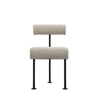 Hiro Dining Chair Black/ Sand