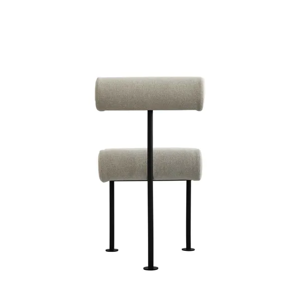 Hiro Dining Chair Black/ Sand