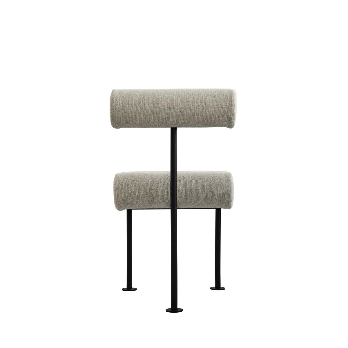 Hiro Dining Chair Black/ Sand