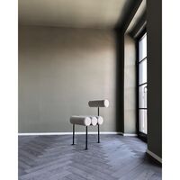 Hiro Dining Chair Black/ Sand