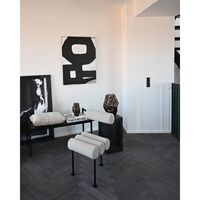 Hiro Dining Chair Black/ Sand