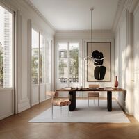 Hiro Dining Chair Nubuck