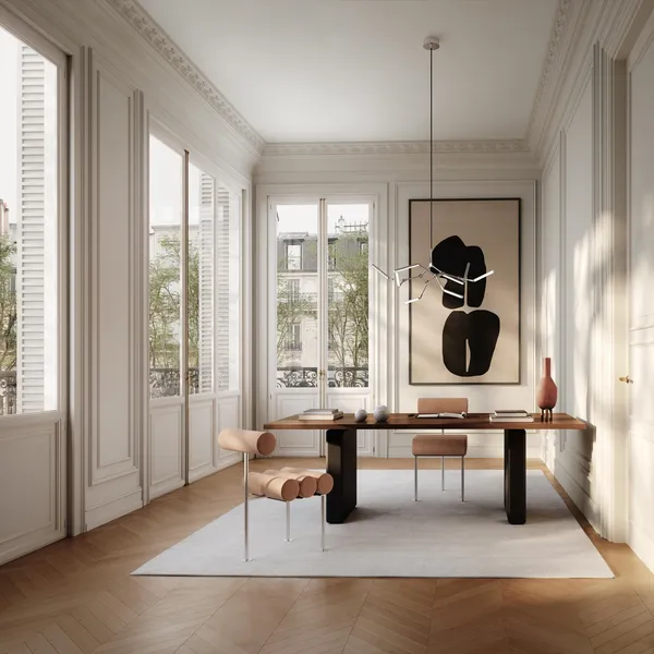 Hiro Dining Chair Nubuck