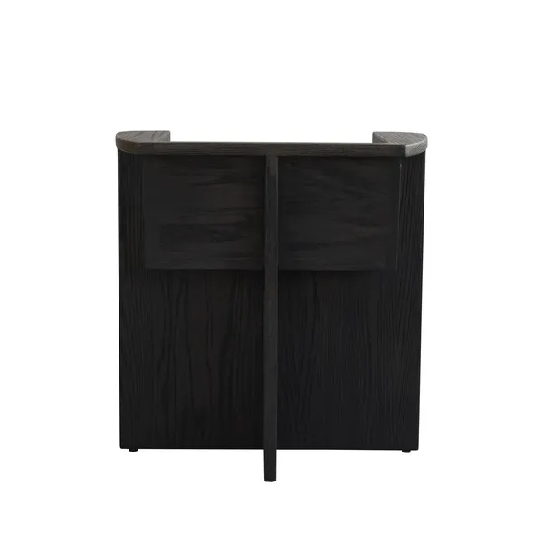 Brutus Dining Chair Coffee Black/Oak