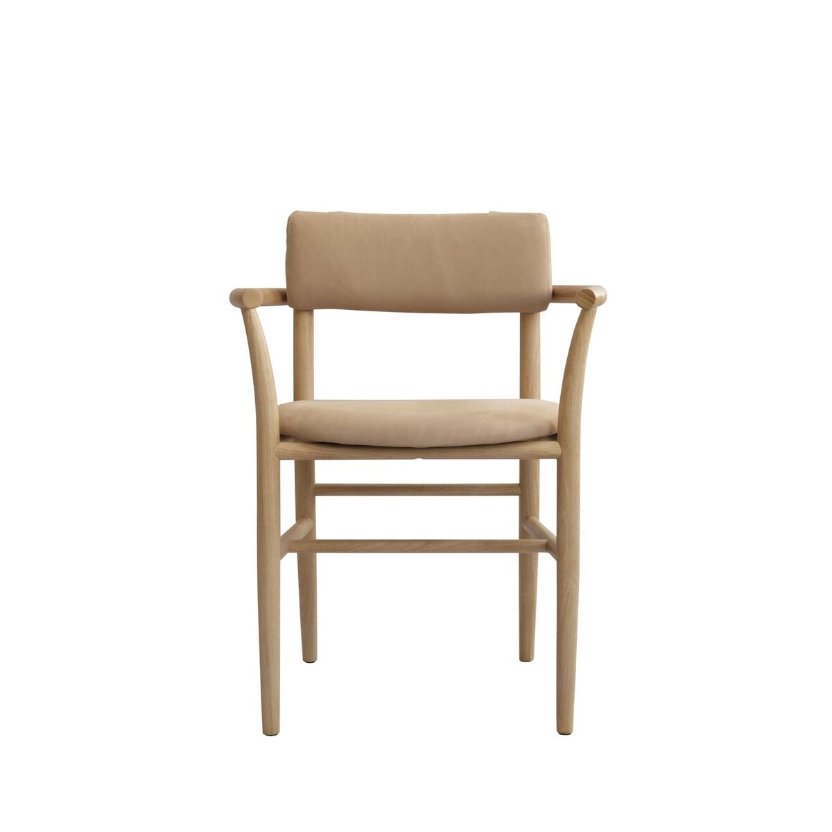 Nama Dining Chair with Armrests Nubuck