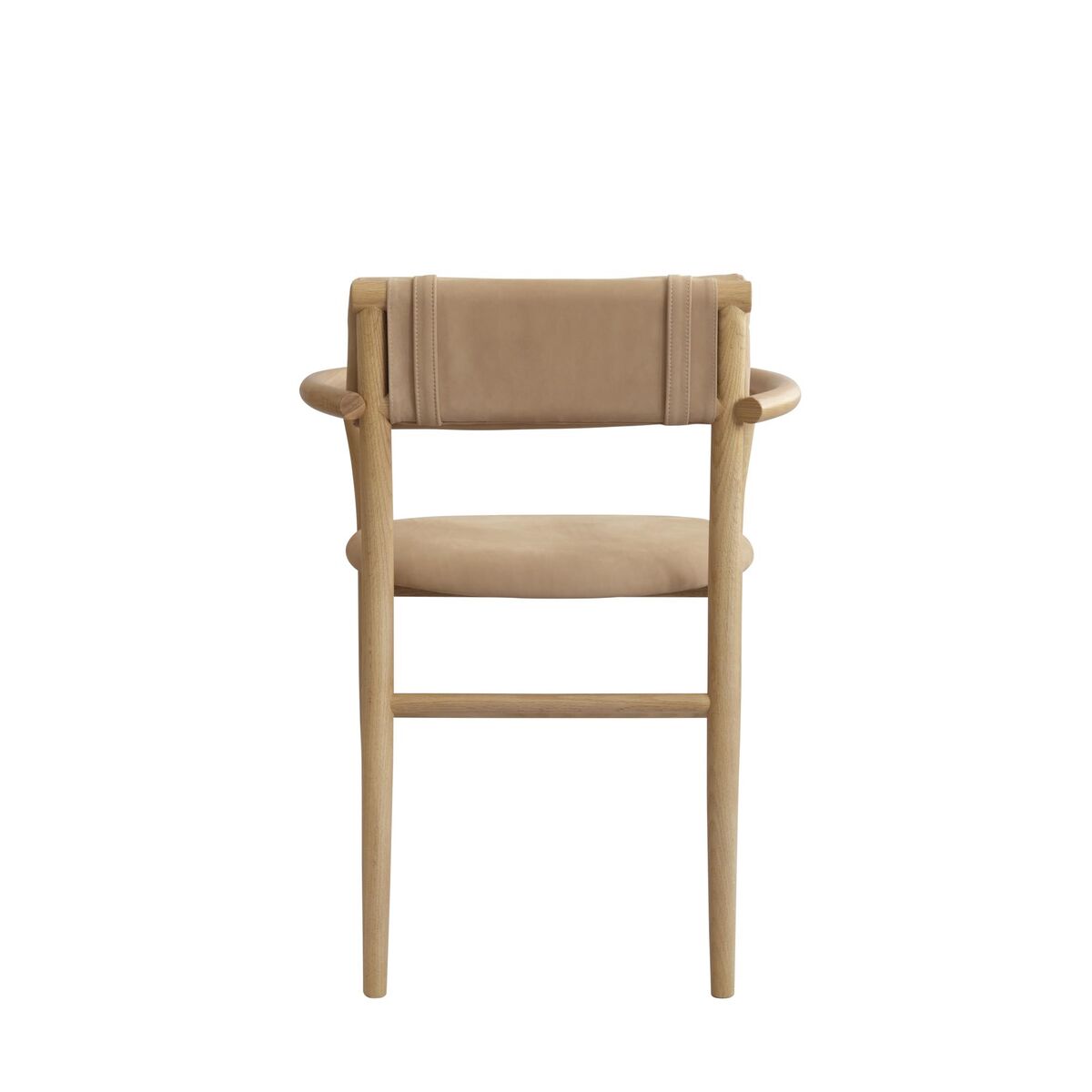 Nama Dining Chair with Armrests Nubuck