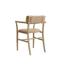 Nama Dining Chair with Armrests Nubuck