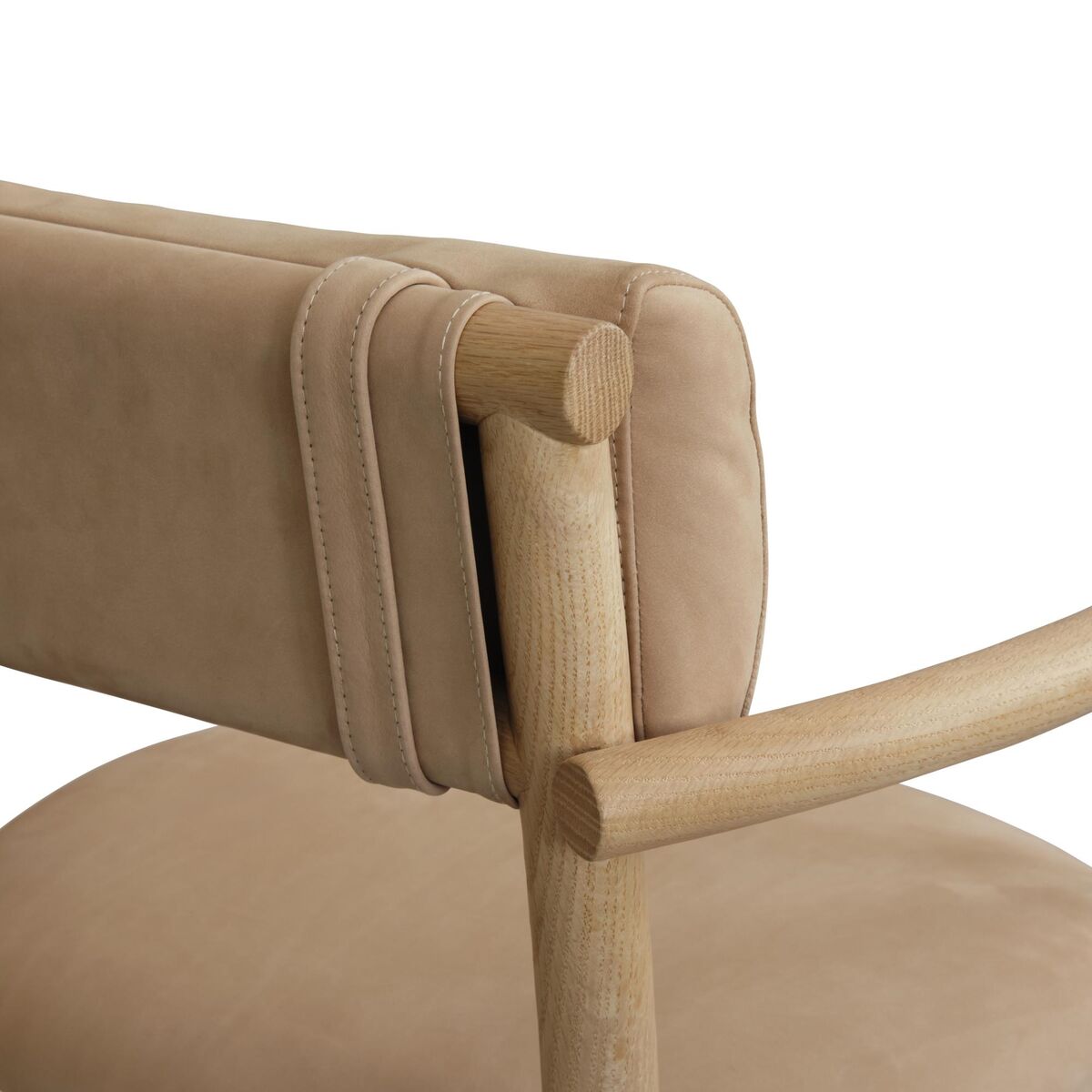 Nama Dining Chair with Armrests Nubuck