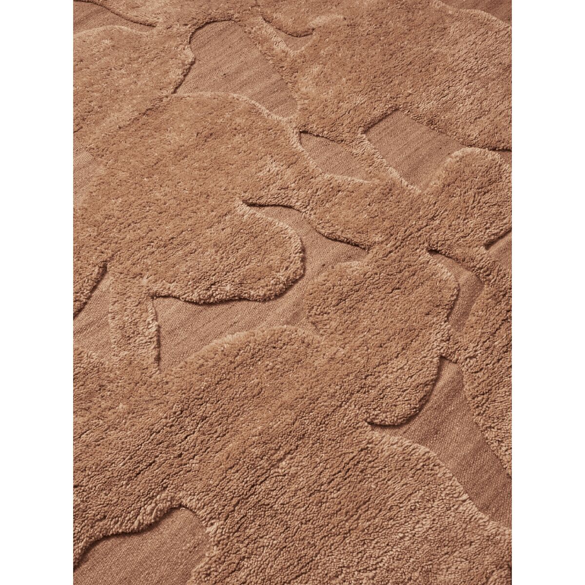 Cilla vloerkleed 140x200 bruin