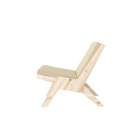 Sway Armchair Raw/620 Pebble Beige