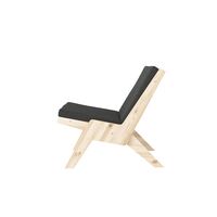 Sway Armchair Raw/621 Midnight Grey