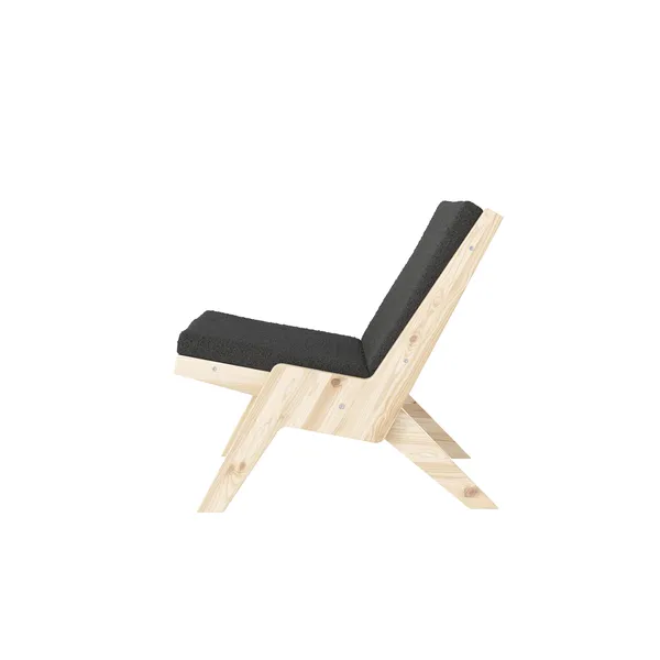 Sway Armchair Raw/621 Midnight Grey