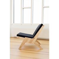 Sway Armchair Raw/621 Midnight Grey