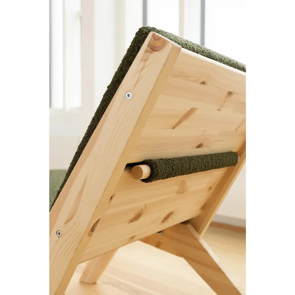 Sway Armchair Raw/622 Evergreen