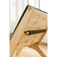 Sway Armchair Raw/622 Evergreen