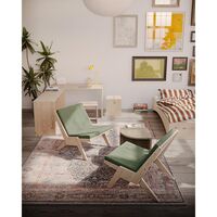 Sway Armchair Raw/622 Evergreen