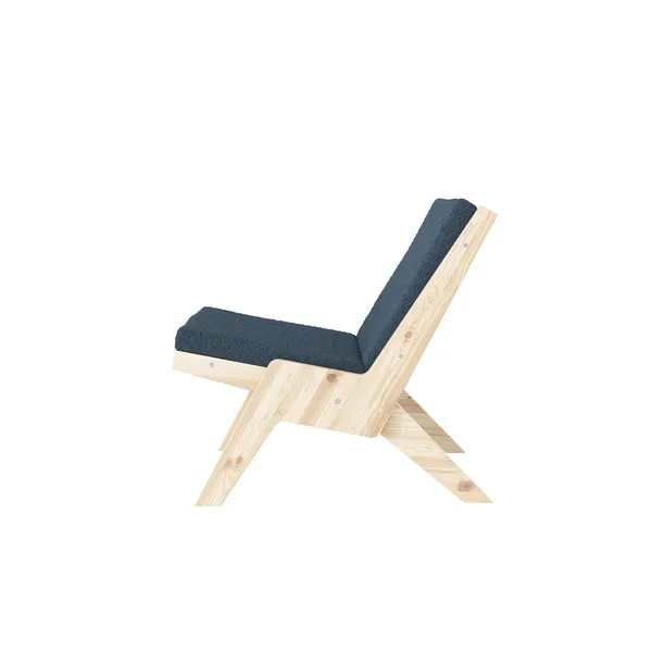 Sway Armchair Raw/623 Oxford Blue