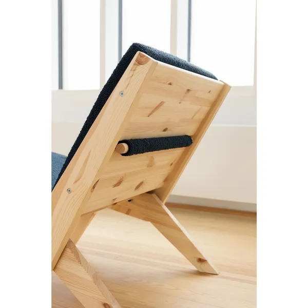 Sway Armchair Raw/623 Oxford Blue