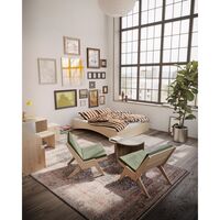 Sway Armchair Raw/623 Oxford Blue