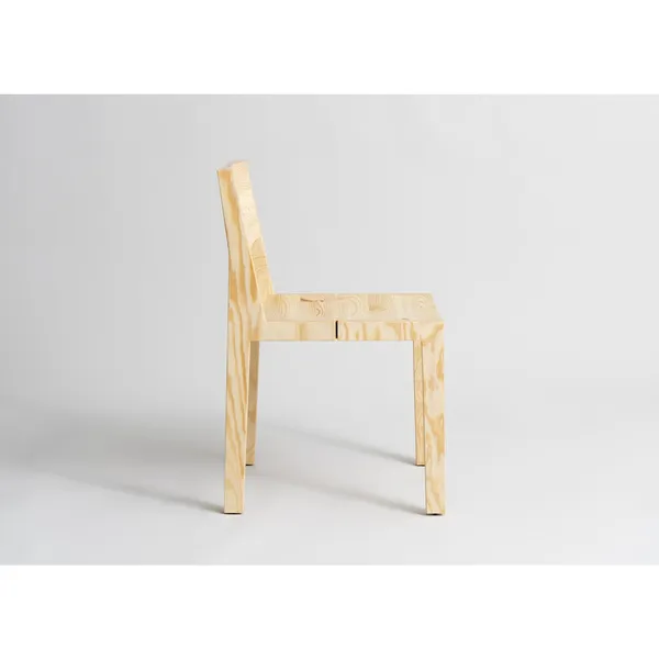 016 Maasto Eetkamerstoel Naturel