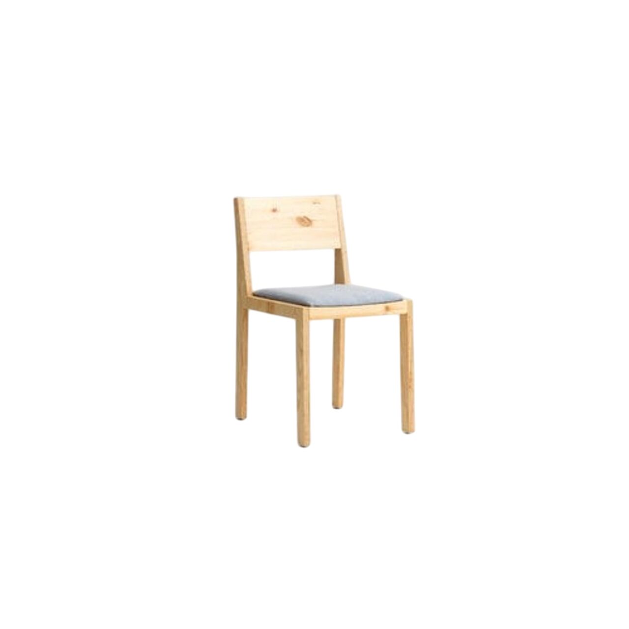 016 Maasto Spisebordsstol Polstret Sde Natural/Kvadrat 0134
