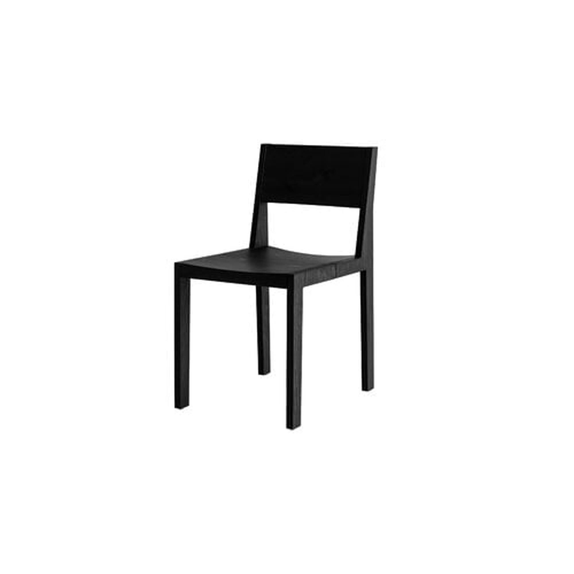 016 Maasto Spisebordsstol Sort