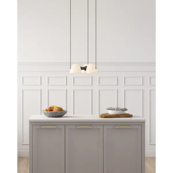 Fuse Pendant Triple Natural