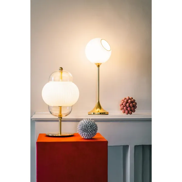 Ballroom Bordlampe White Snow