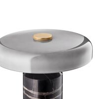 Trip Tragbare Lampe Esche Marmor/ Grau