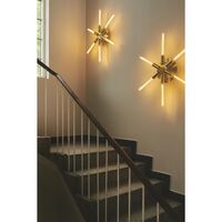 Liberty Star Wandlamp Geborsteld Goud