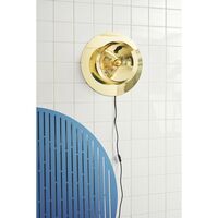 Wanted Wall Lamp With Backplate Gold