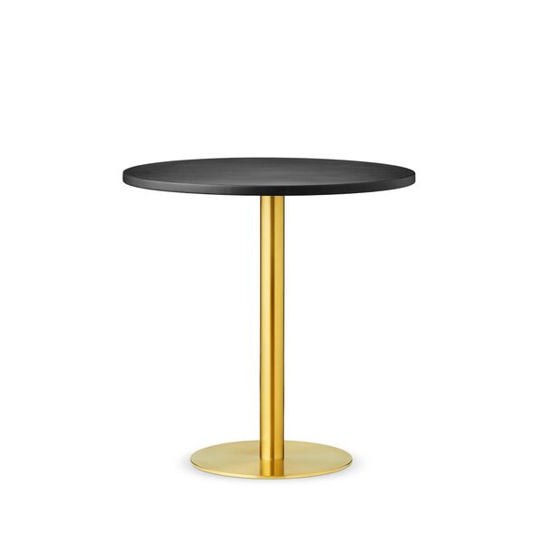 Table Basse Skins Ø74, , Or/ Noir
